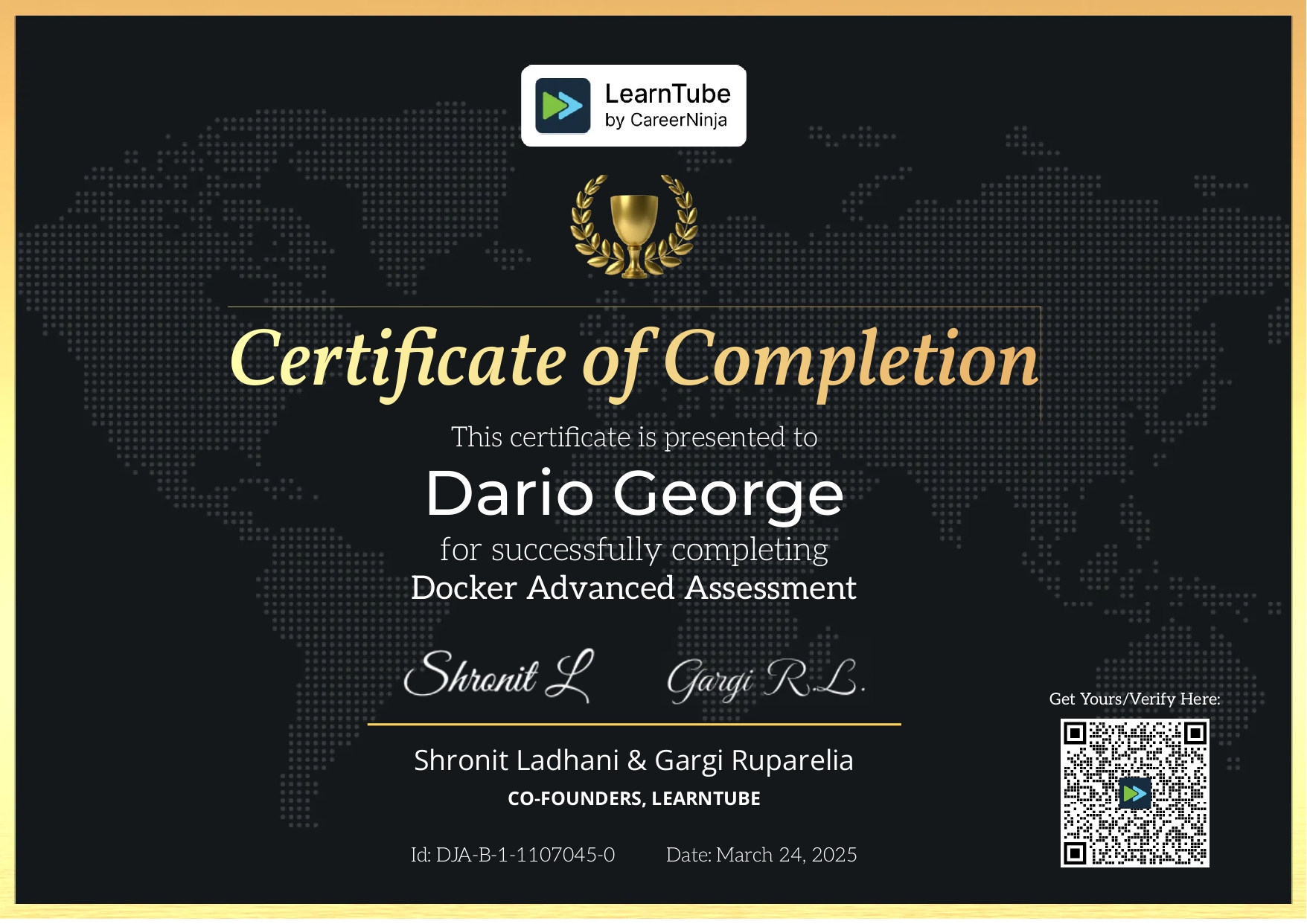 Docker Advanced Assessment